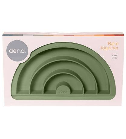 Dëna Backform - Silikon - Rainbow - Sage Green