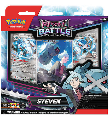 Pokémon Trading Card - Rival Battle Deck - Steven/Marnie - Assor