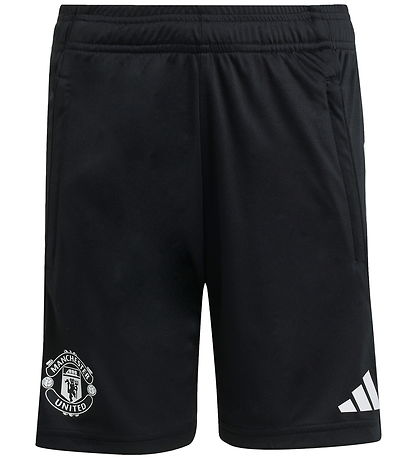 adidas Performance Stuttbuxur - MUFC TR Skór Y - Black/AURPLU