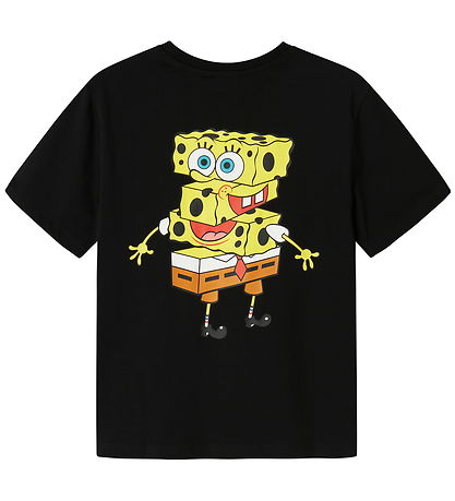 T-Shirt Name It - NkmJarl - Bob l'éponge - Noir