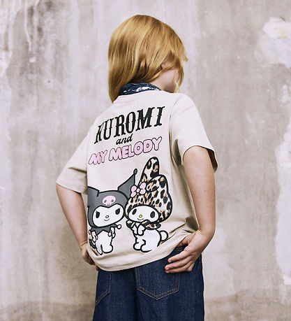 Name It Stuttermabolur - NkfJixara - Hello Kitty - Bright White