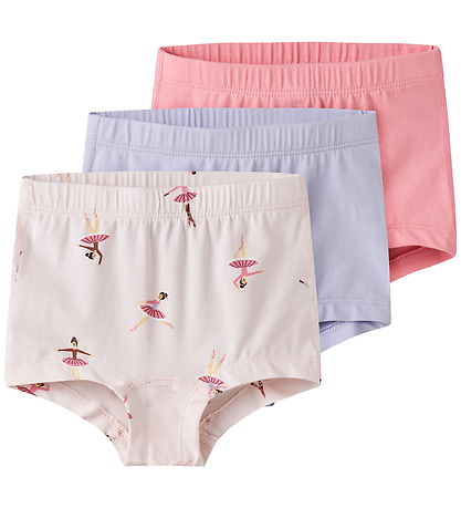Name It Hipsters-nærbuxur - Númer - NmfTights - 3 Pakki - Pearl/