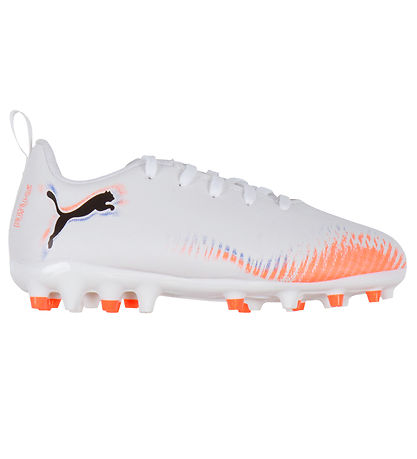 Puma Fußballschuhe - Future 8 Play MG Jr - Weiß/Puma Schwarz/Glo