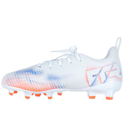 Puma Fótboltaskór - Framtíð 8 Play FG/AG Jr - White/Puma Black/