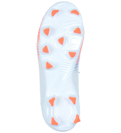 Puma Fótboltaskór - Framtíð 8 Play FG/AG Jr - White/Puma Black/