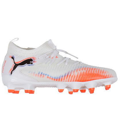 Puma Football Boots - Future 8 Match FG/AG Jr - White/Puma Black