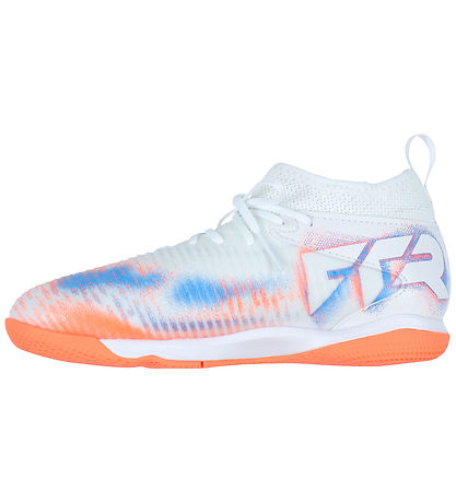 Puma Fótboltaskór - Framtíð 8 Leikur IT+ Mid Jr - White/Puma Svö
