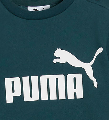 Puma Sweat Set - Minicats - Green Terrain w. White