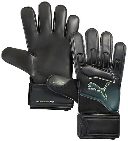 Puma Goalkeeper Gloves - Ultra Play RC - Puma Black/Fizzy Light/