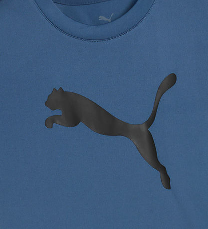 Puma T-shirt - Tad - Dark Indigo w. Logo