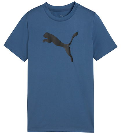 Puma T-shirt - Tad - Dark Indigo w. Logo