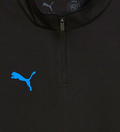 Puma Blouse M Zipper - Black w. Blue