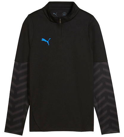 Puma Blouse M Zipper - Black w. Blue
