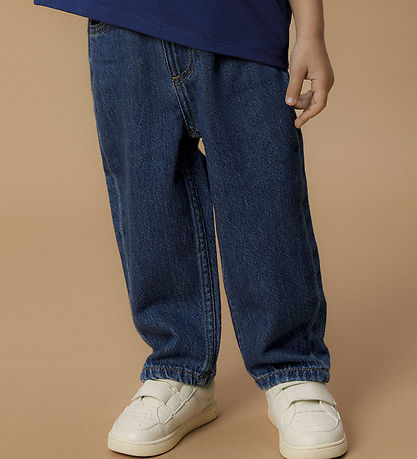 Name It Farkut - Laukku - NmmBen - Dark Blue Denim