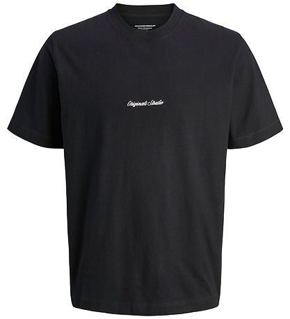 Jack & Jones Stuttermabolur - Núðlur - JorNorrebro - Svart M. Ló
