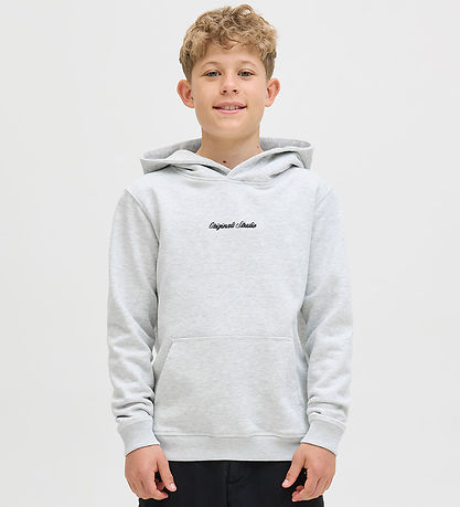 Jack & Jones Kapuzenpullover - Noos - JorNorrebro - White Melang