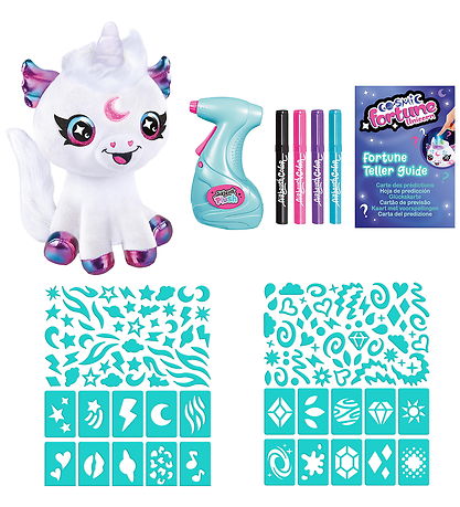 Airbrush Plush Soft Toy - Cosmic Unicorn