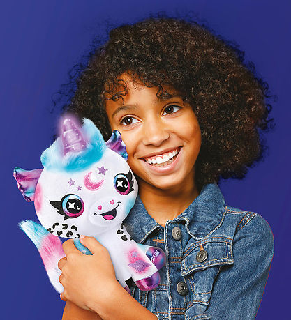 Airbrush Plush Soft Toy - Cosmic Unicorn