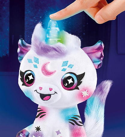 Airbrush Plush Soft Toy - Cosmic Unicorn