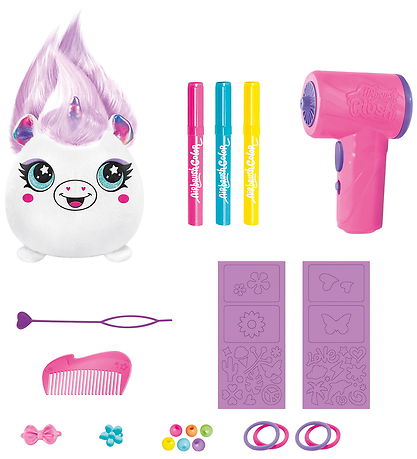 Airbrush Plush Gosedjur - 17 cm - Squish Pal - Princesse