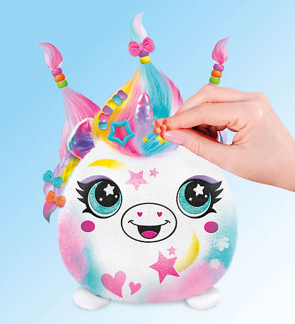 Airbrush Plush Gosedjur - 17 cm - Squish Pal - Princesse