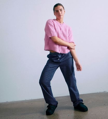 Grunt Trousers - GrJardi - Navy Check