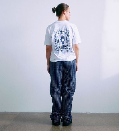 Grunt Trousers - GrJardi - Navy Check