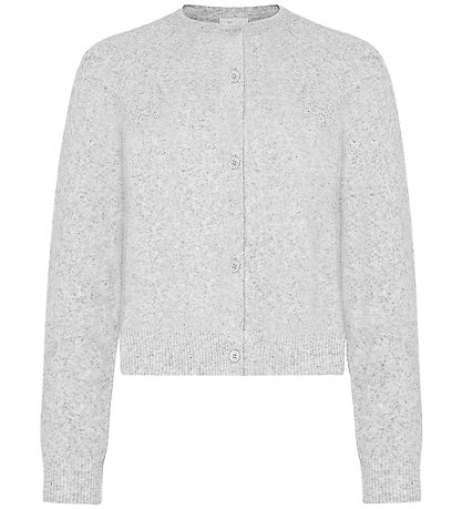 Grunt Cardigan - Prjónað - Gæsin - Grey