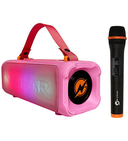 N-Gear Speaker with 1 Microphone - Wireless - Pink