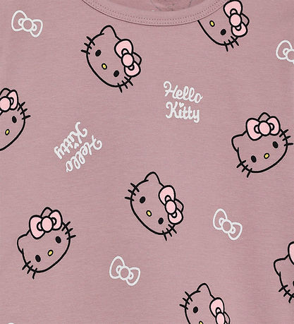 Minymo Bluse - Hello Kitty - Holzrose