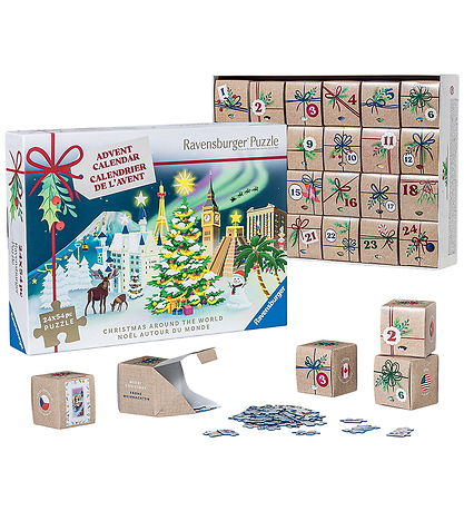 Ravensburger Jigsaw Puzzle - 24x54 Bricks - Advent Calendar - Ch