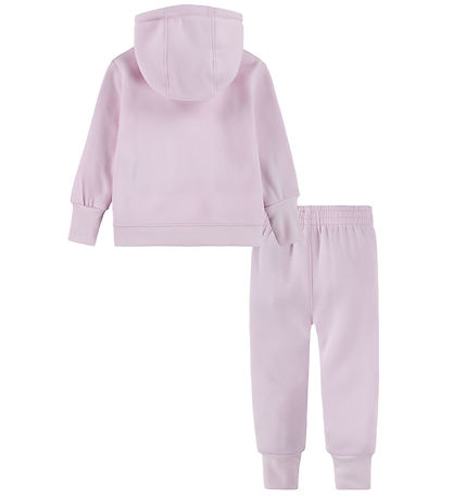 Nike Sweat Set - Cardigan/Sweatpants - Pink Foam