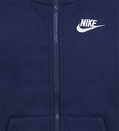Nike Sweat Set - Cardigan/Sweatpants - Midnight Navy