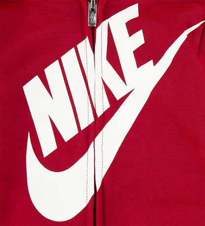 Nike Set - Cardigan/Sweatpants/Bodysuit s/s - Gym Red