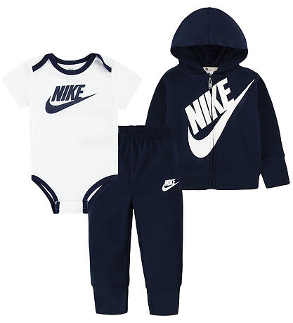 Nike Set - Cardigan/Sweatpants/Bodysuit s/s - Midnight Navy