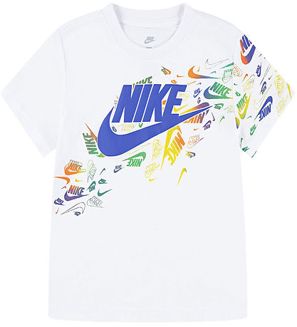 Nike Stuttermabolur - Félag kynnt - Hvítt