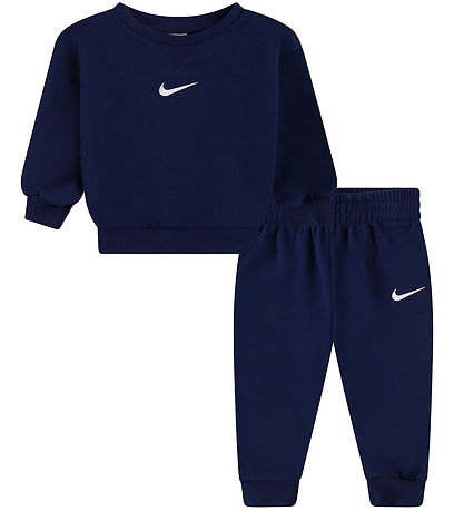 Nike Sweat Set - Sweatshirt/Sweatpants - Midnight Navy