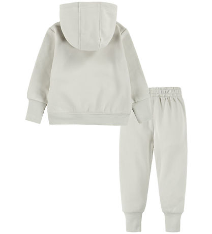 Nike Sweat Set - Cardigan/Sweatpants - Light Bone