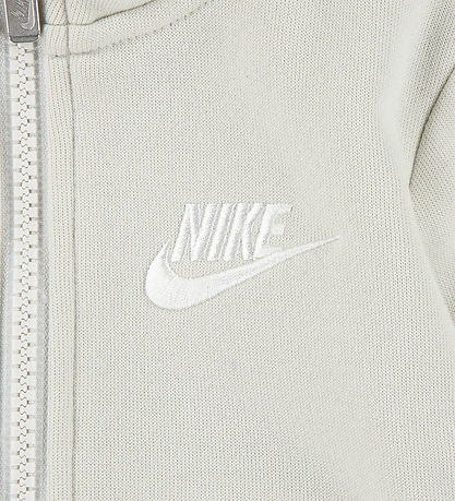 Nike Sweat Set - Cardigan/Sweatpants - Light Bone