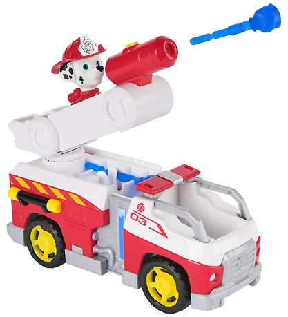 Paw Patrol Feuerwehrauto - vier Rettungsfahrzeug - Marshall