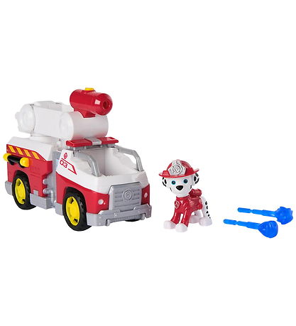Paw Patrol Feuerwehrauto - vier Rettungsfahrzeug - Marshall