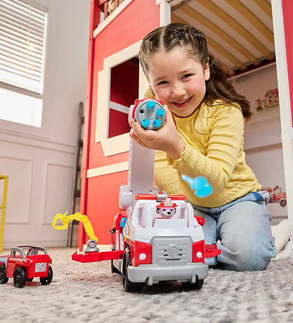 Paw Patrol Feuerwehrauto - vier Rettung Deluxe Feuerwehrauto