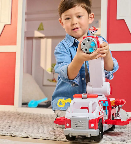 Paw Patrol Feuerwehrauto - vier Rettung Deluxe Feuerwehrauto