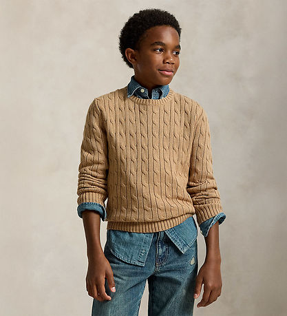 Polo Ralph Lauren Blússa - Prjónað - Camel