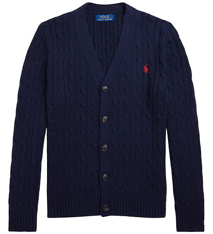 Polo Ralph Lauren Neuletakki - Neulottu - Kaapeli - Laivastonsin
