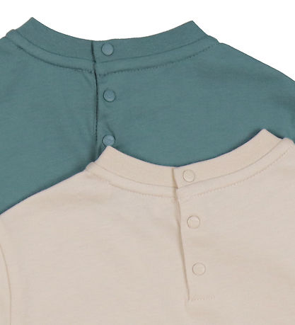 Emporio Armani Bluse - 2er-Pack - French Oak/Silver Pine m. Prin
