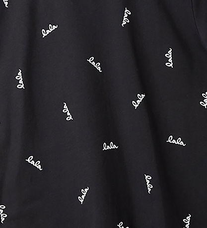 Lala Berlin T-shirt - Tiara - Black w. White
