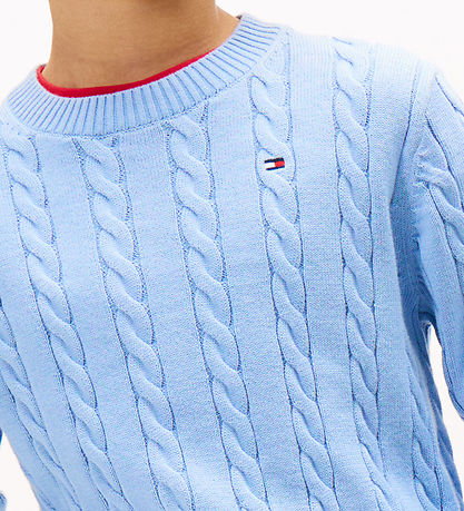 Tommy Hilfiger Bluse - Strick - Cloudy Blue
