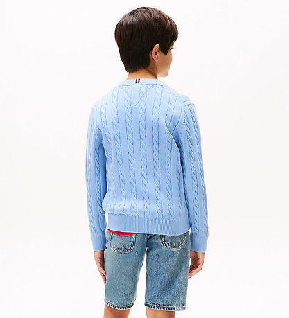 Tommy Hilfiger Bluse - Strick - Cloudy Blue