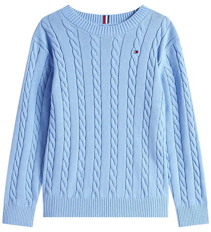 Tommy Hilfiger Bluse - Strick - Cloudy Blue